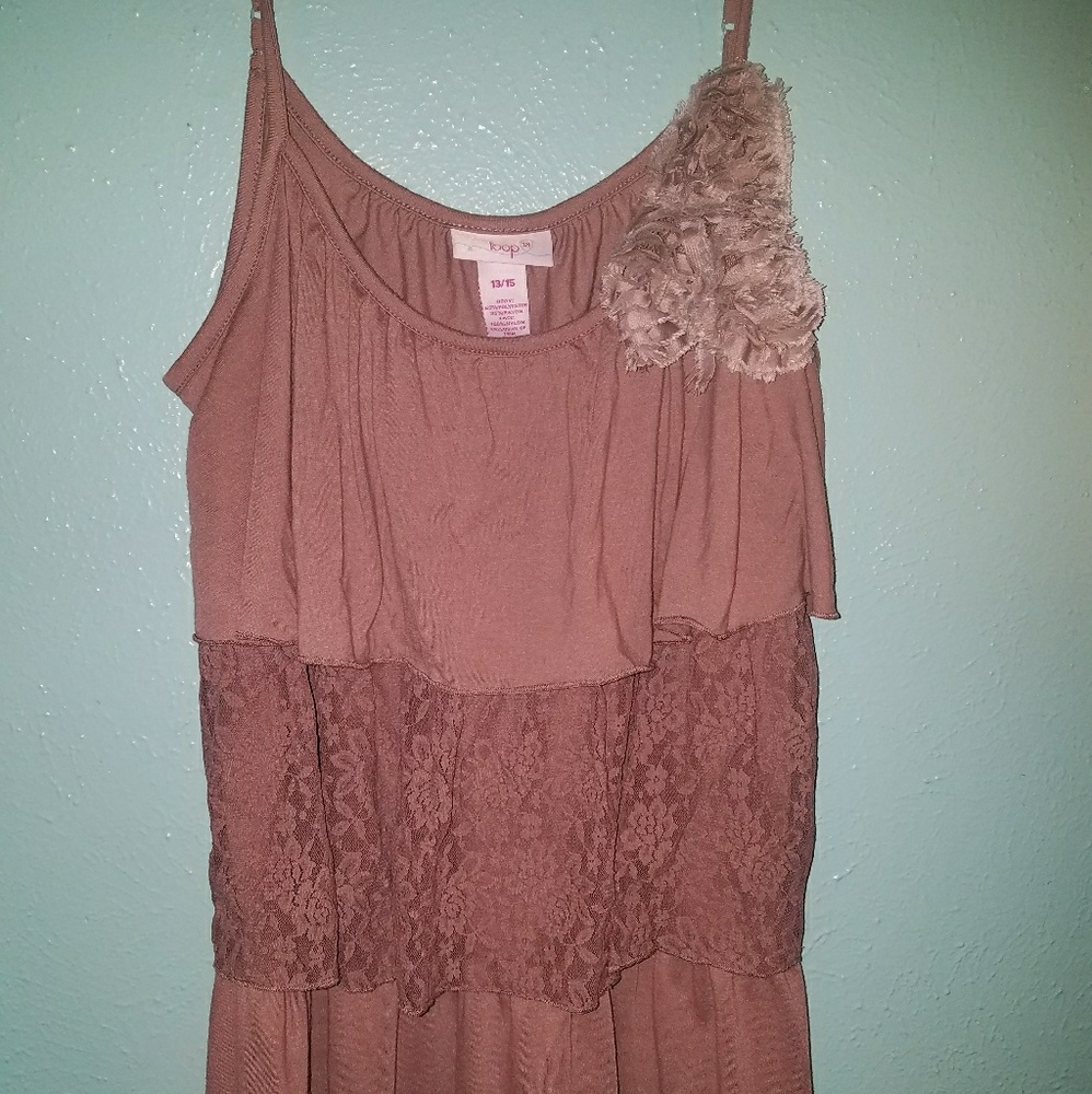 Tank top with layers